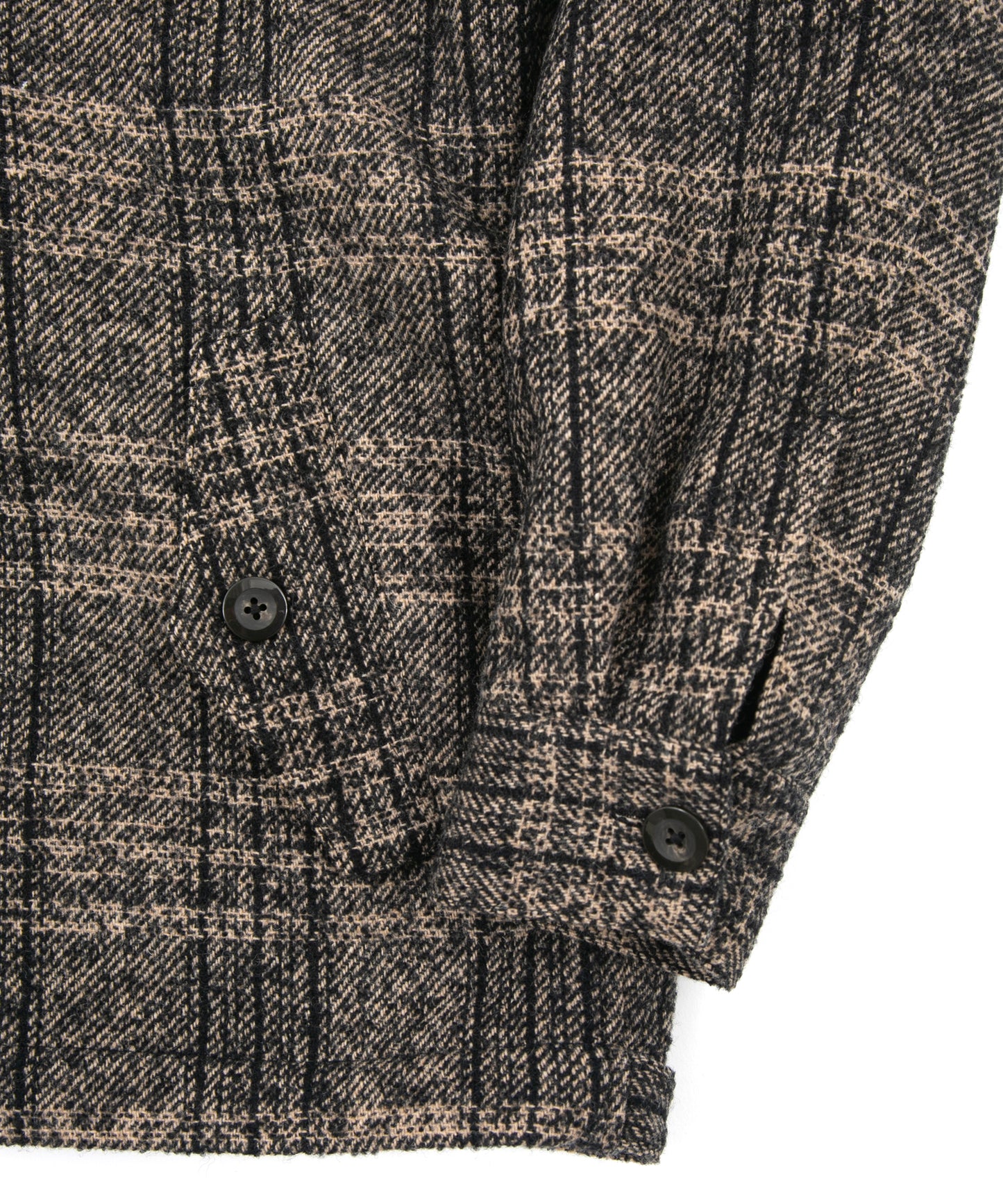 ループツイードチェック スイングトップ - Brown Check