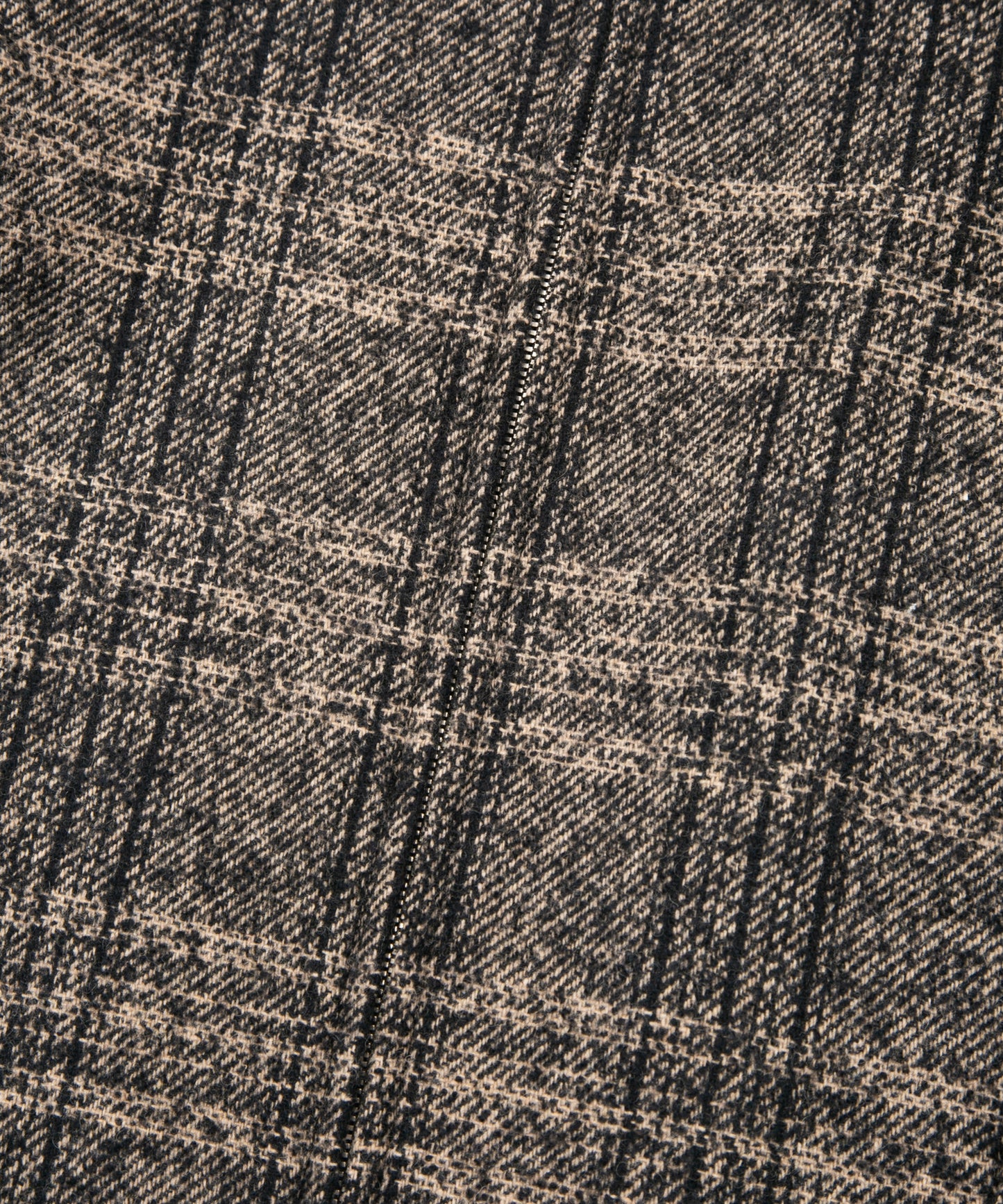 ループツイードチェック スイングトップ - Brown Check