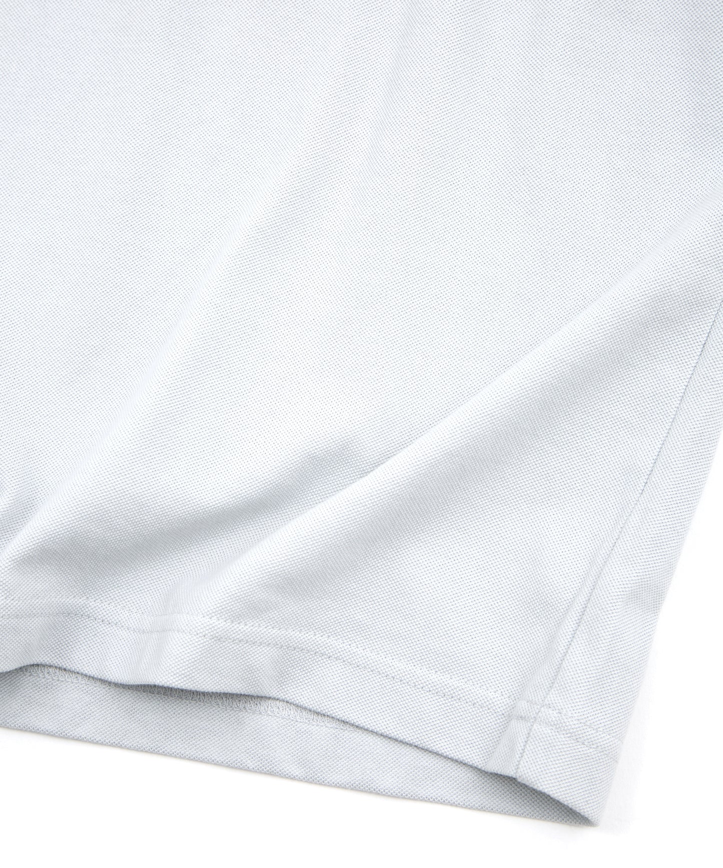 GIZA コットン 表カノコ クルーネック H/S カットソー - GRAY
