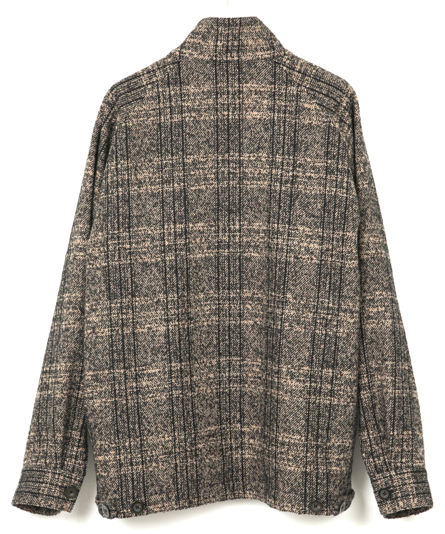 ループツイードチェック スイングトップ - Brown Check